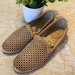 FRYE Jillian Perforated Leather Loafer